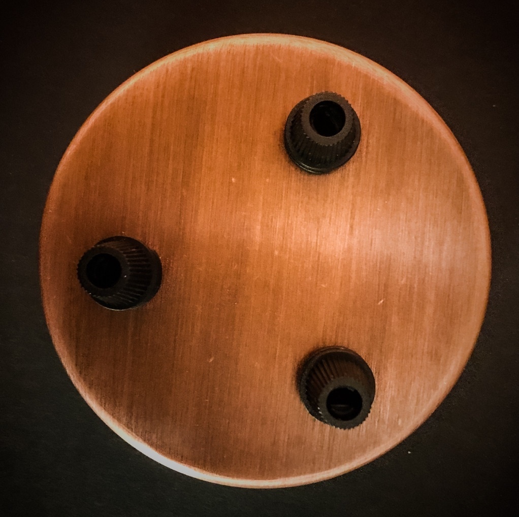 triple ceiling rose Fraser Besant Lighting